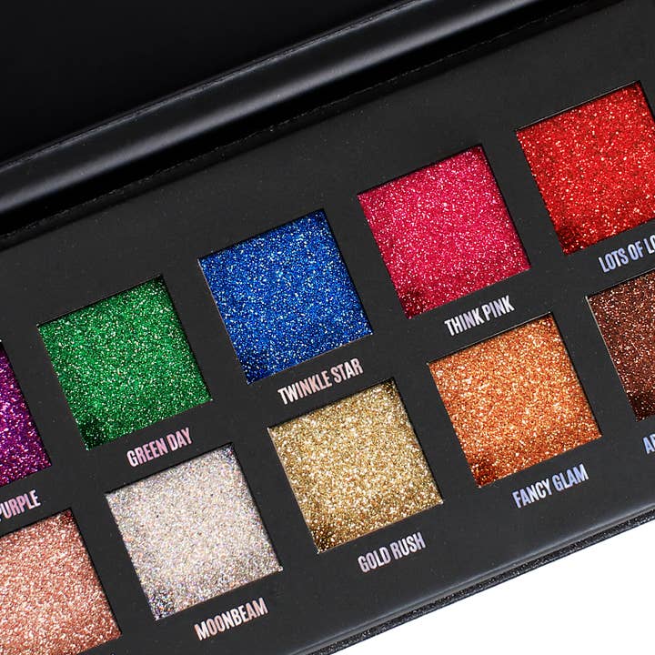 TRENDING CORPORATE - Wholesale Eyeshadow palette - Viva la Diva Glitterbomb Eyeshadow Palette_VDE0101