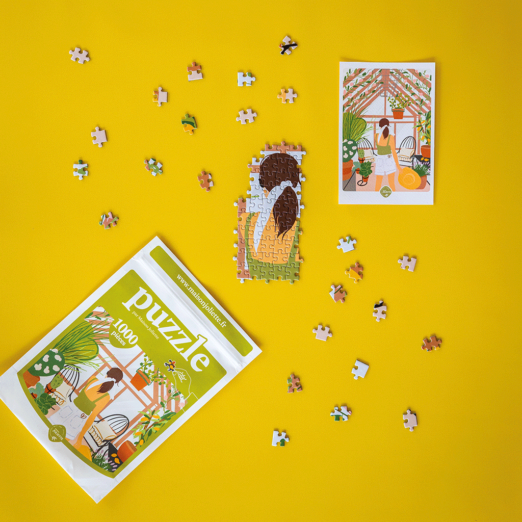 Maison Joliette - Vente Puzzle – adulte - Puzzle 1000 pièces Un dimanche à la campagne7