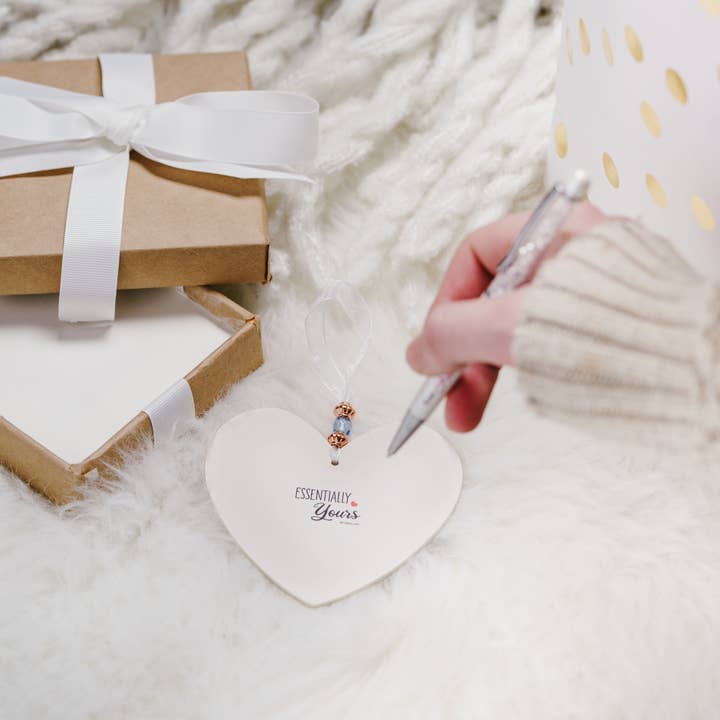 Pavilion - Wholesale Ornament - We Survived - 3.5" Heart-Shaped Ornament