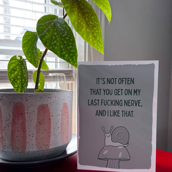 Stone Donut Design, LLC – Cartão de amor por atacado – Cartão de Amor do Último Maldito Nervo7