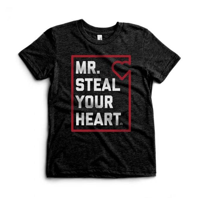 Herr Stjäl Ditt Hjärta T-shirt ❤️ för wholesale av Ledger Nash