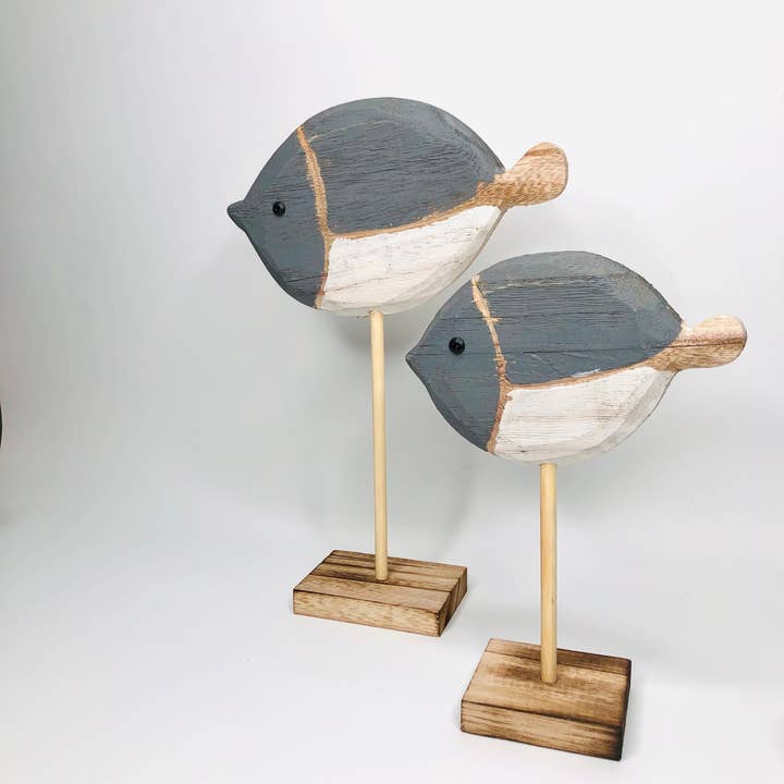 EcoFreax - Wholesale Sculpture - SALE Wooden Fish Sculpture Nautical Decoration 3