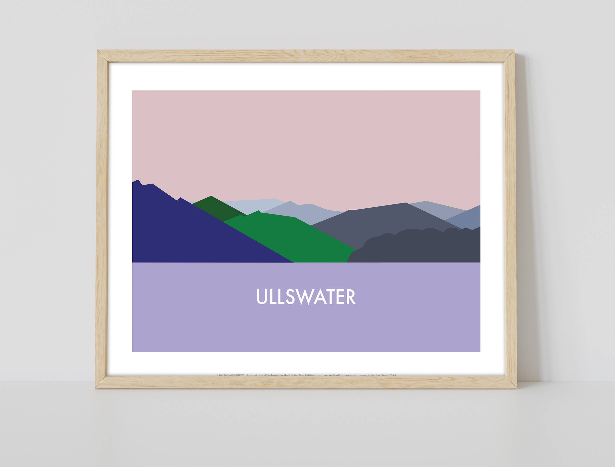 Star Editions – wholesale Art print – Ullswater - 11X14” Premium Art Print1