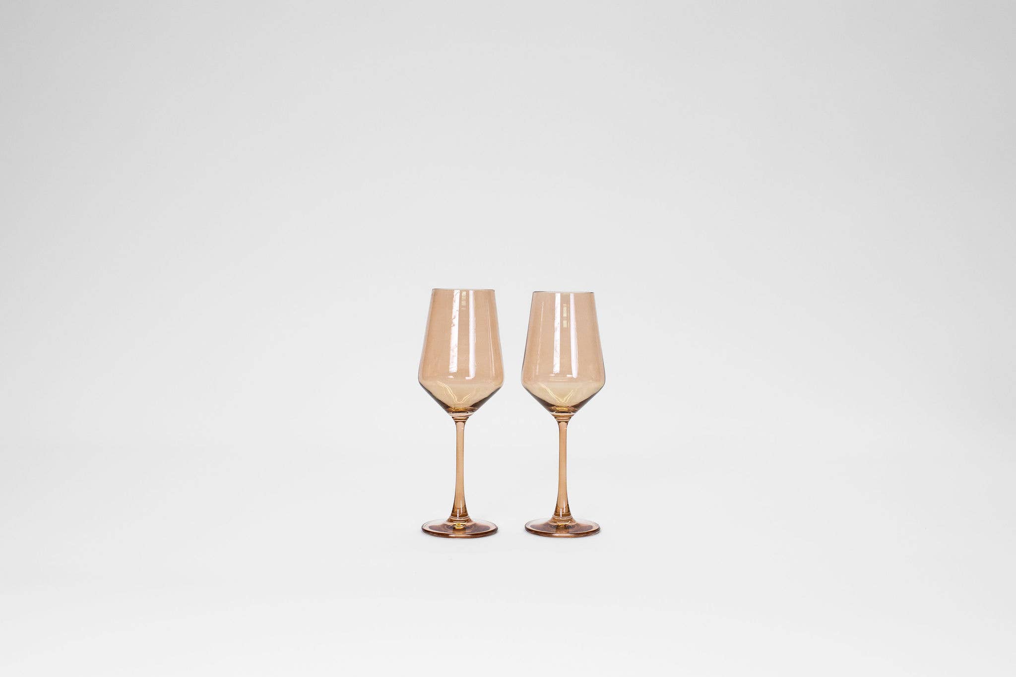 GlassHauseCo - Wholesale Wine Glass - Brown Sugar Colored Wine Glass1