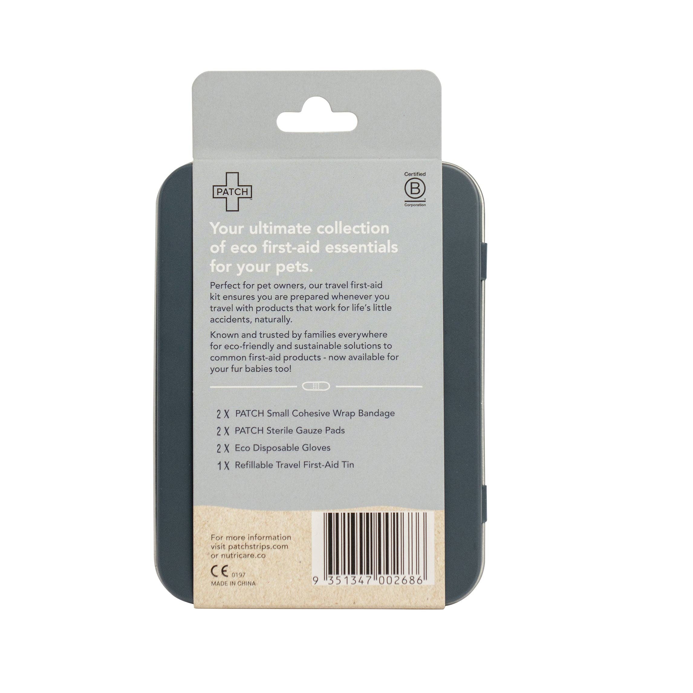 PATCH - Eco First Aid - Wholesale Pet Grooming Aid - Dog - 







PATCH Pet Eco On-The-Go Travel Bandage Kit for Pets3