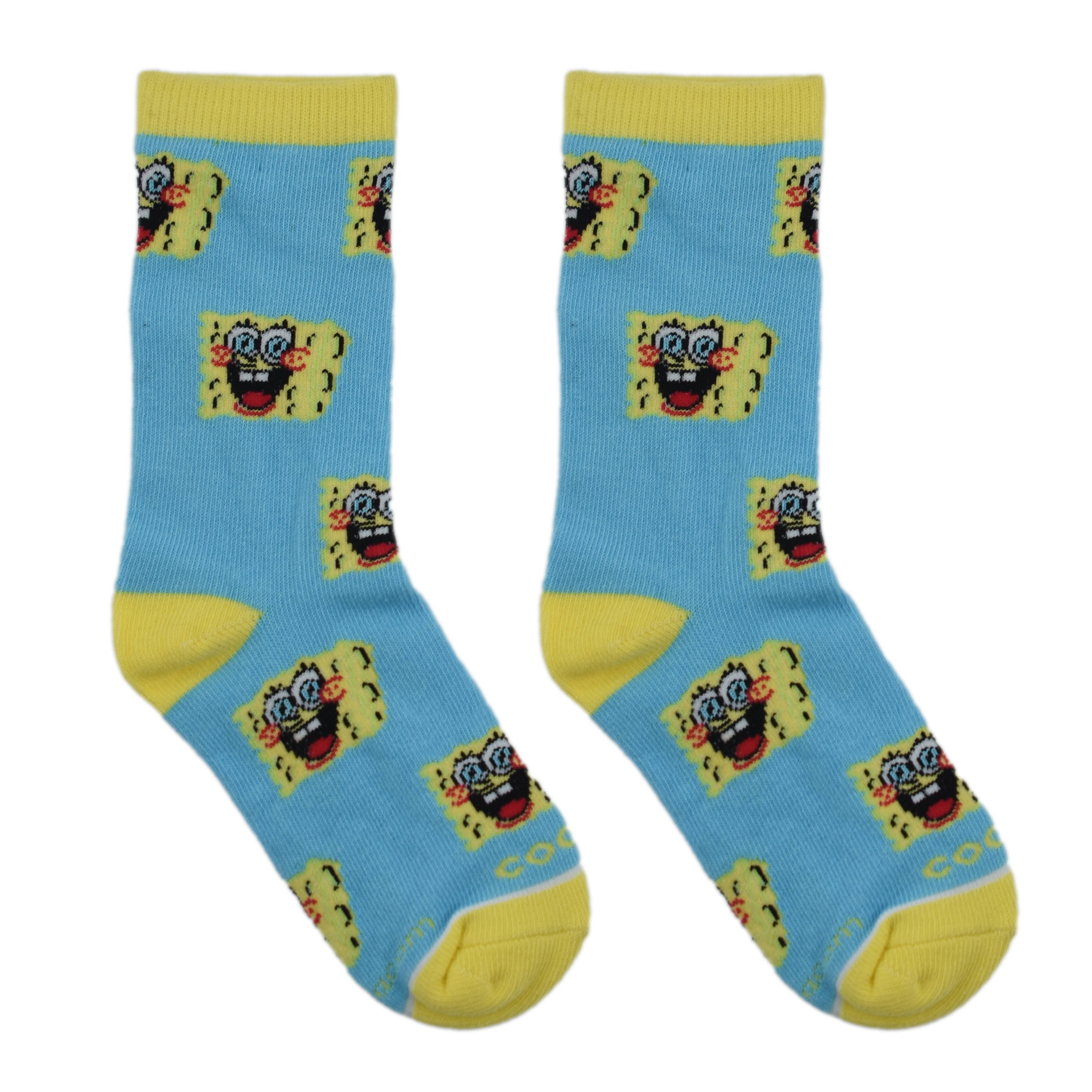 Cool Socks - Vente Chaussettes – enfant - Chaussettes Bob l'éponge All Over 7-10 - Enfants1