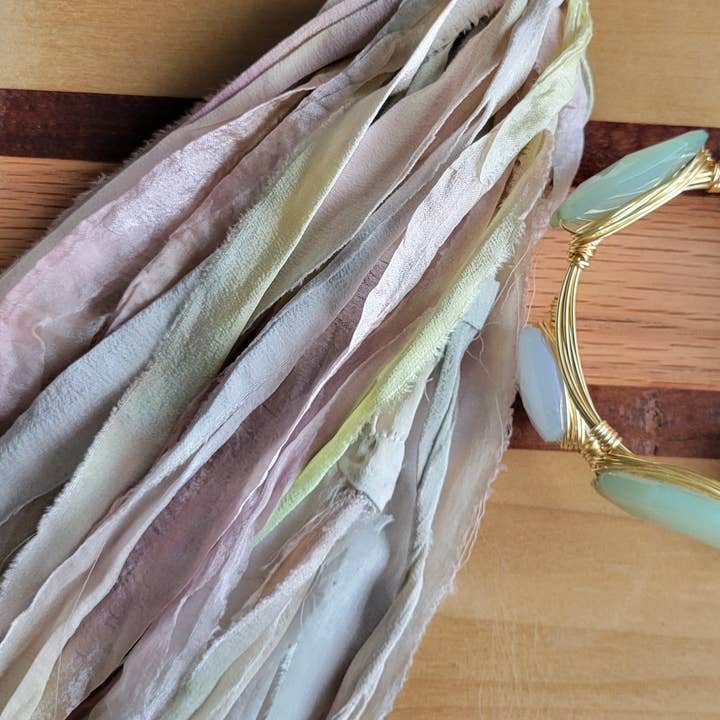 JEMdesigns - Wholesale Decorative Tassel/Wall Drop - Sea Glass Tassel