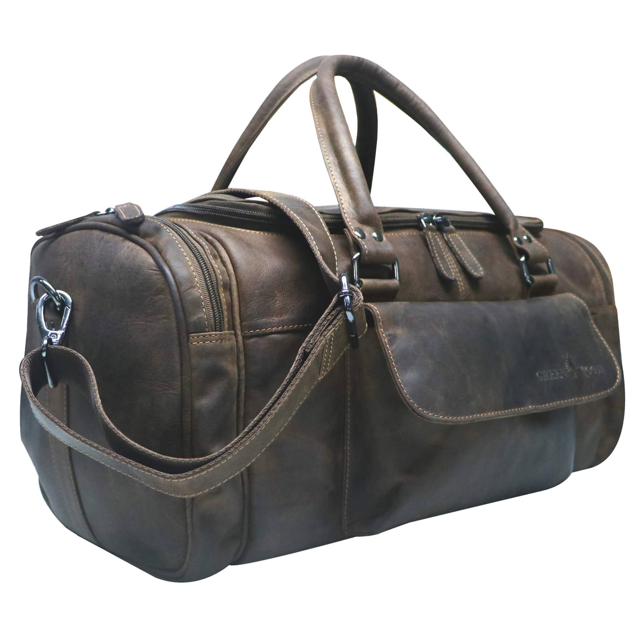 Greenwood - Wholesale Duffel- en weekendtas - Uniseks - Greenwood Finn leren sporttas en kleine reistas voor mannen en vrouwen28