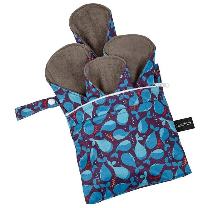 EcoChick Eco-Friendly Reusable Sanitary Pads – Under The Sea for wholesale by Re:gn