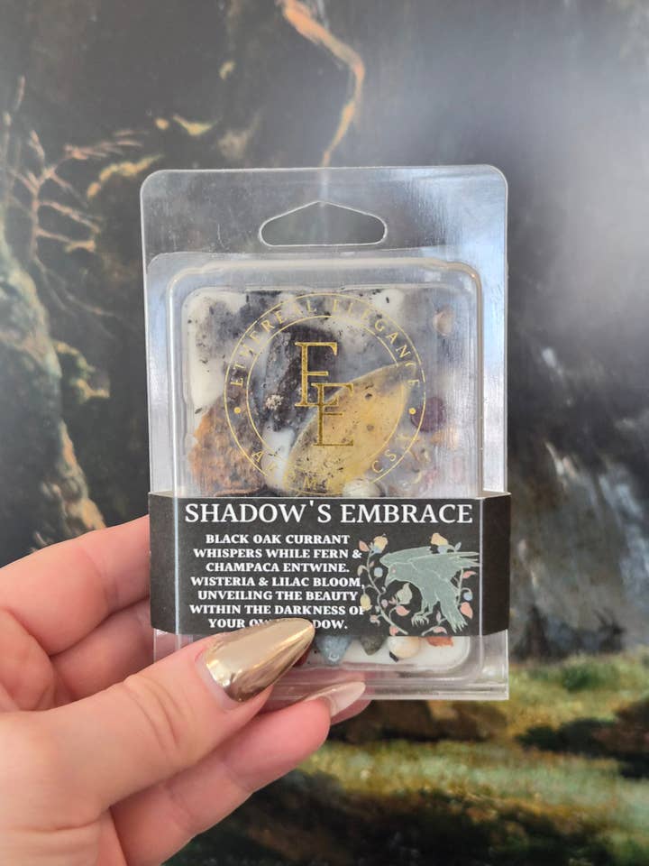 The Morrigan's Ritual Wax Melt Shadow's Embrace for wholesale by Ethereal Elegance Aromatics