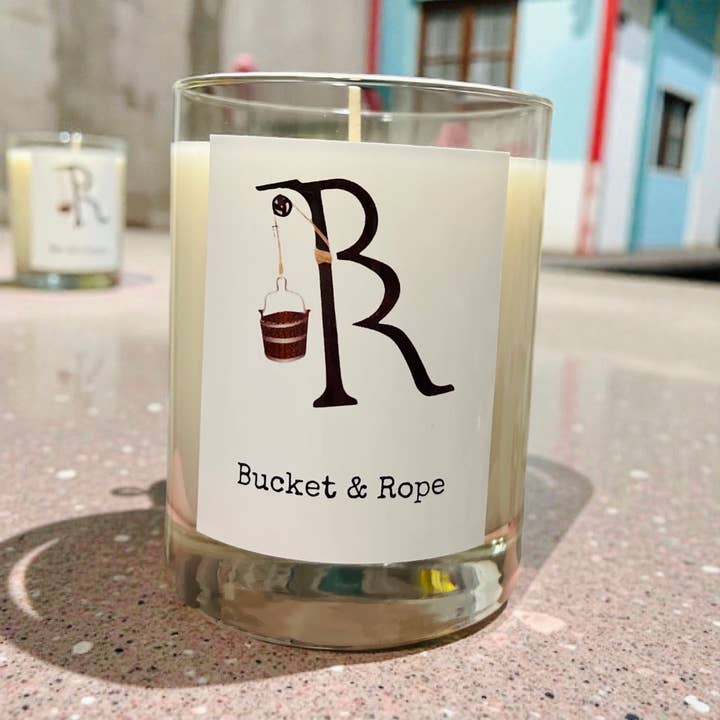 Custom logo candle, custom label candle, white label candle for wholesale by Angsty Addie