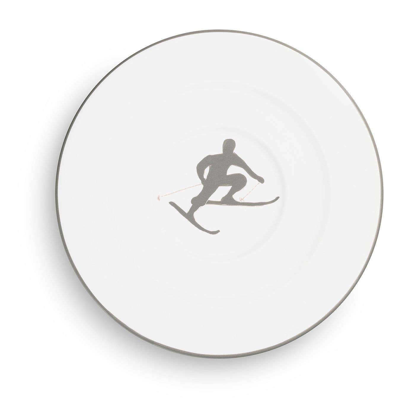 Gmundner Keramik Handels GmbH - Wholesale Dinner Plate - Gray Toni, saucer coffee gourmet (diameter 16 cm)1