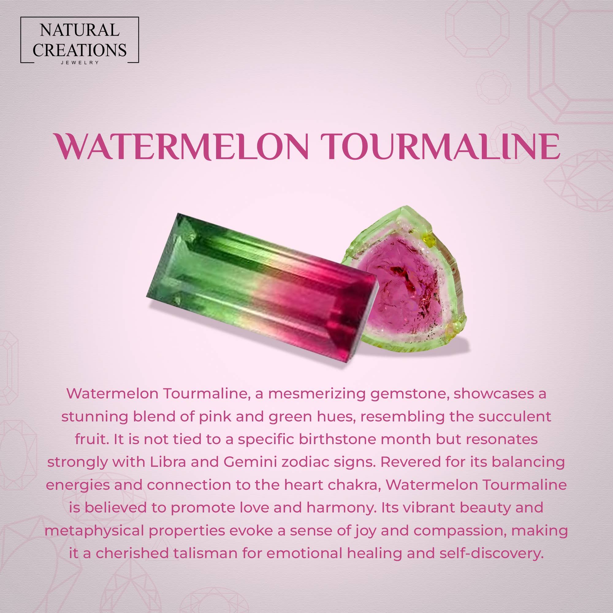 Nature Crafts – wholesale Stud/post earrings – Natural Rough Watermelon Tourmaline Stud Earrings in Silver5