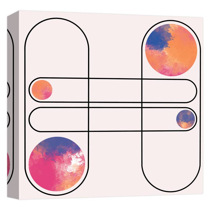 Orbital I 22'' x 22'' Canvas Wall Art for wholesale by PTM Images