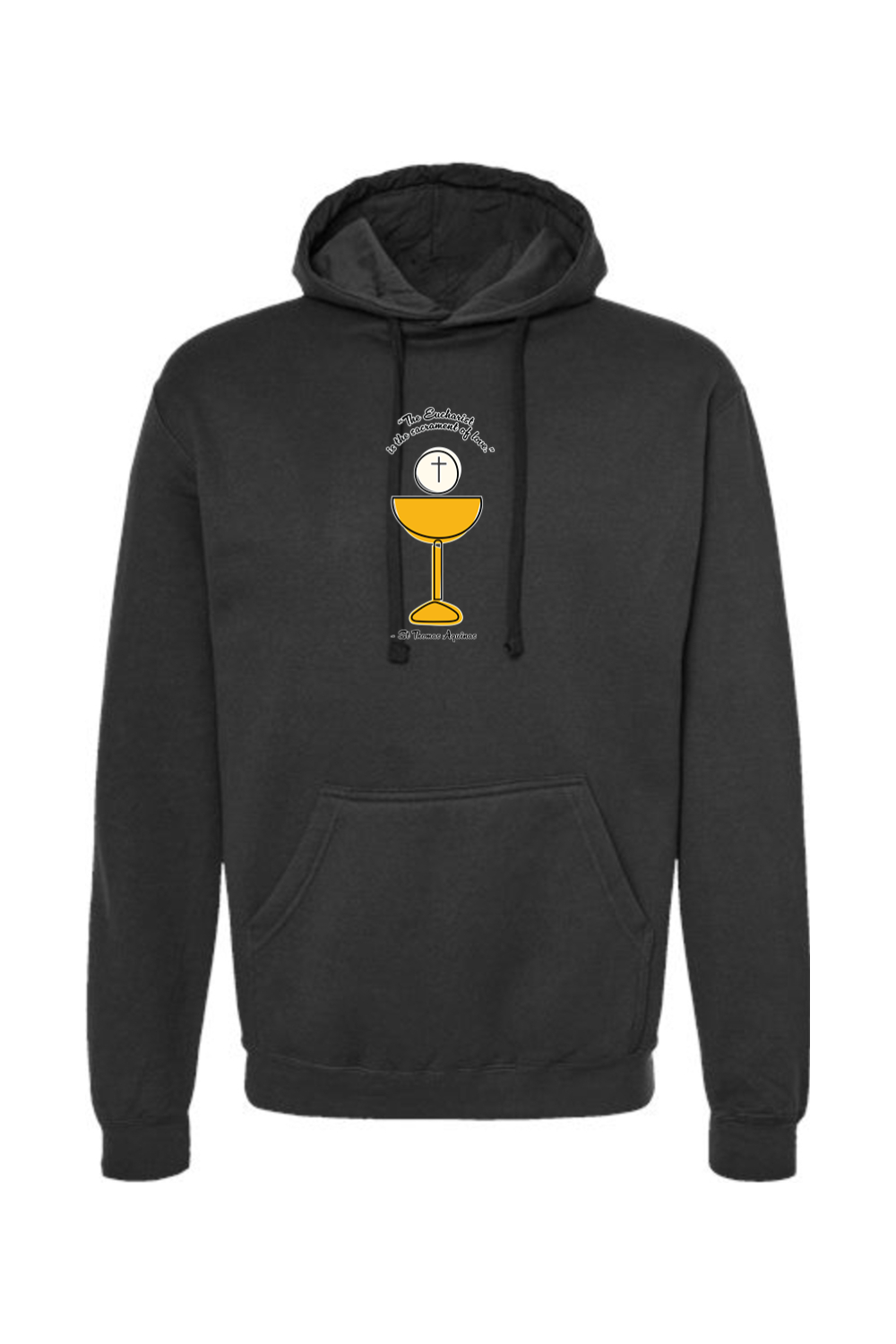 Sock Religious - Wholesale Hoodie - Unisex - The Sacrament of Love - St. Thomas Aquinas Hooded Sweatshirt3