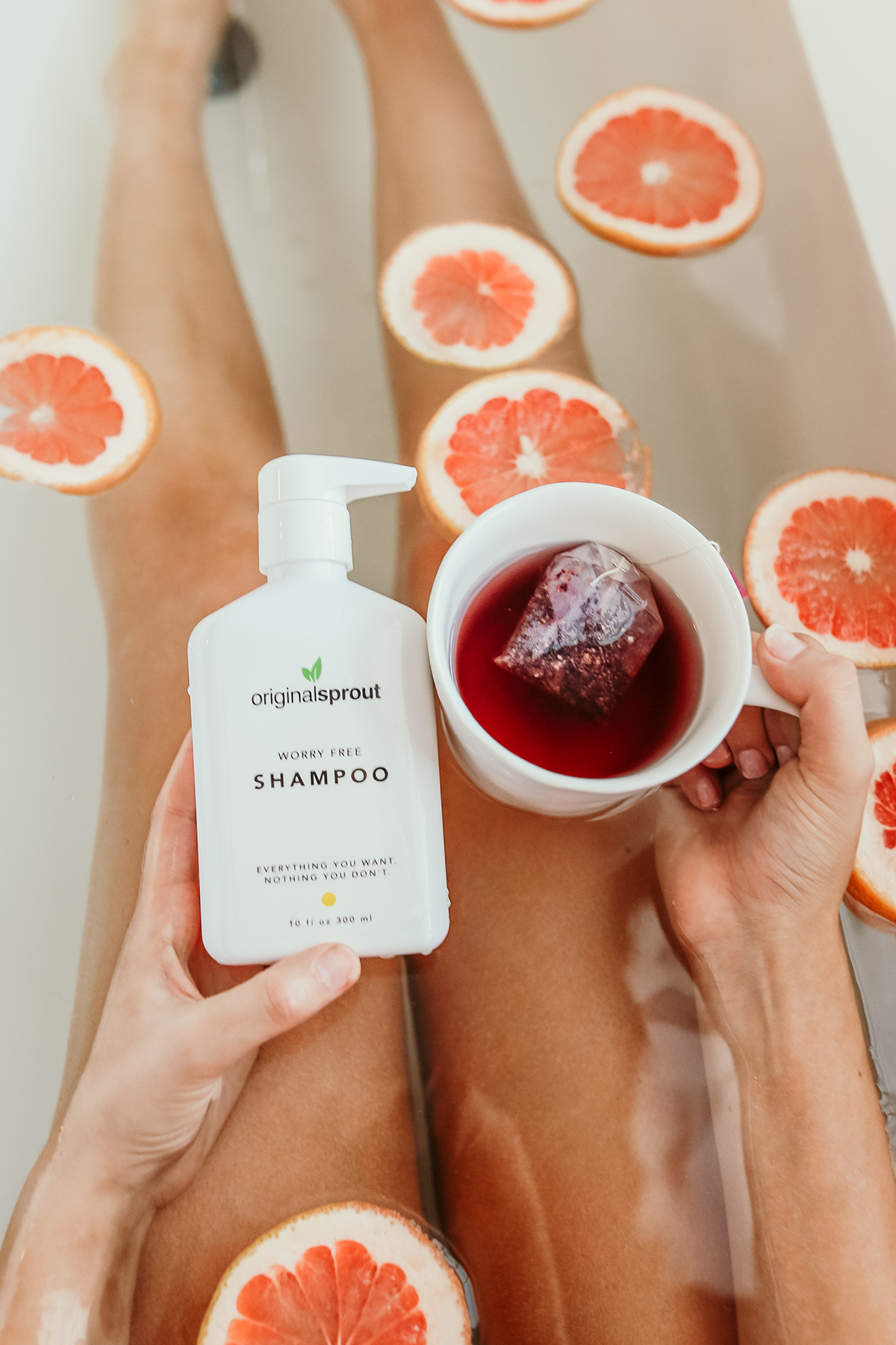 Original Sprout - Wholesale Hair Shampoo - Worry Free Shampoo1