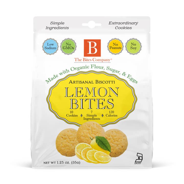 The Bites To Go! Lemon Flavor for wholesale by The Bites Company