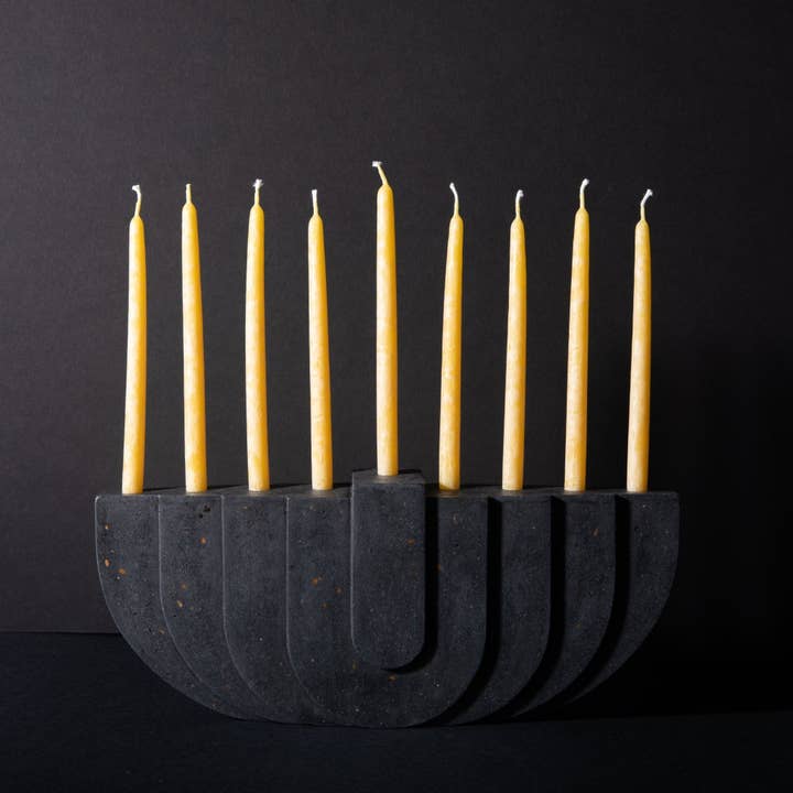 pretti.cool - Wholesale Menorah - Menorah | Black Terrazzo1