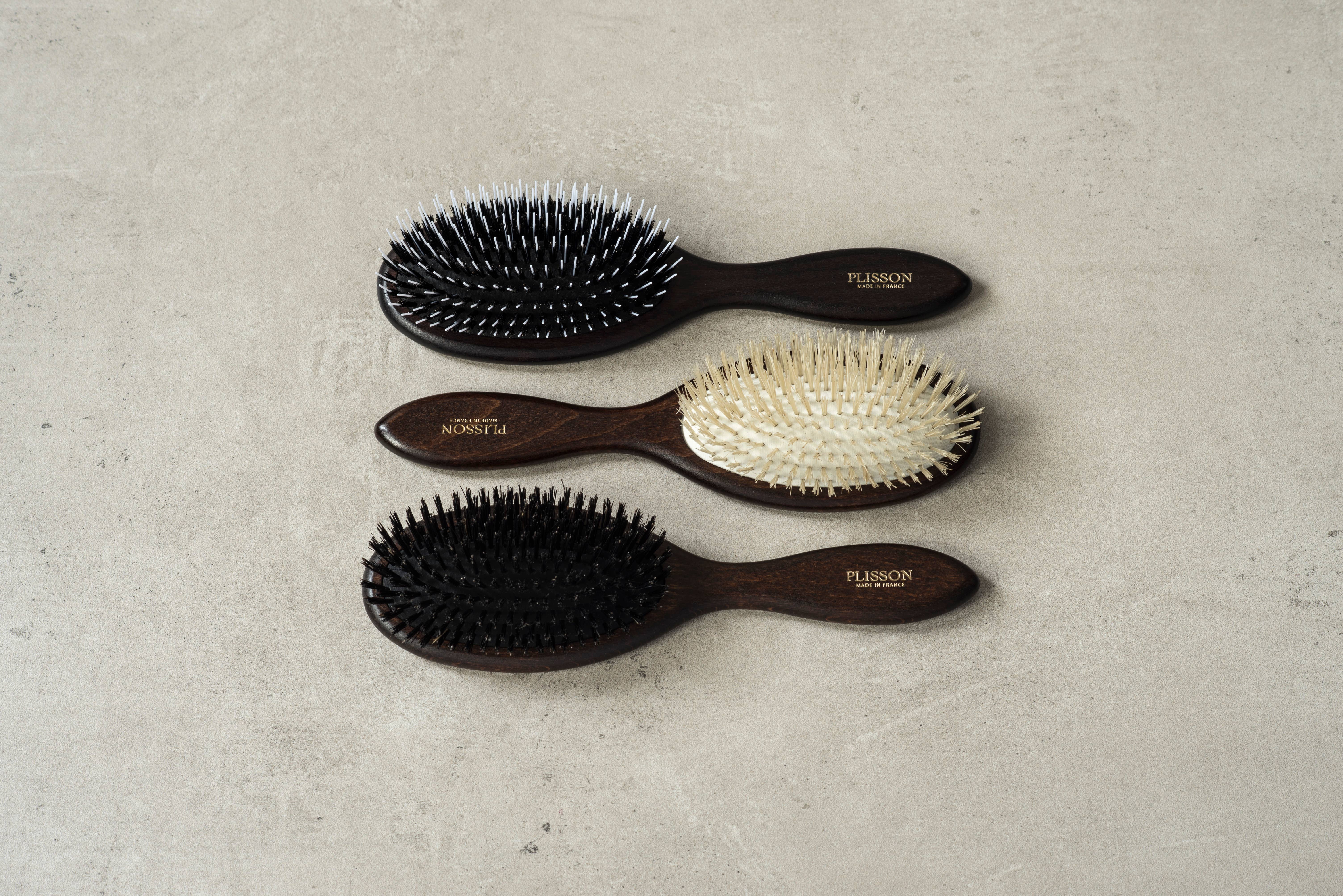 Plisson 1808 - Wholesale Hair Brush/Comb - Large size pneumatic hairbrush - 100% wild boar3