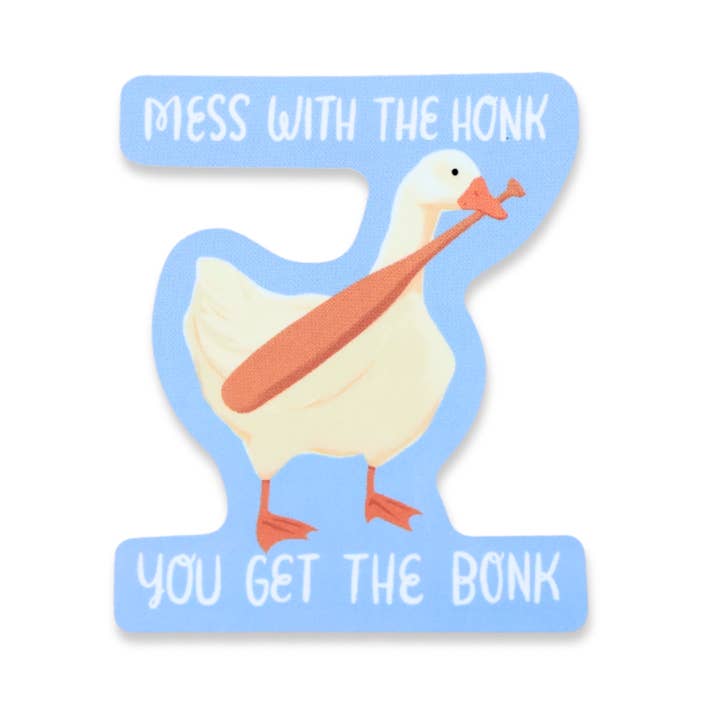 Sleazy Greetings - Wholesale Sticker - Mess With The Honk Sticker0