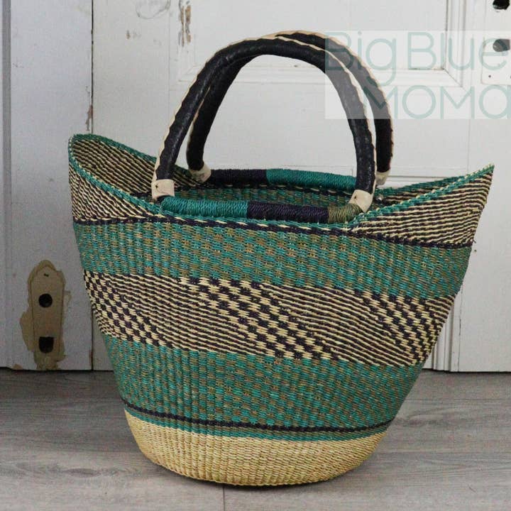 Big Blue Moma - Wholesale Grocery/Shopping Bag - U Shopper Large - Traditional Palette22