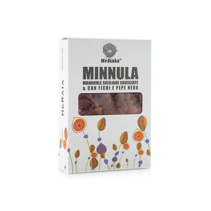 Heraia - Vendita all'ingrosso Frutta secca - Mandorle Aromatizzate ai Fichi e al Pepe Nero