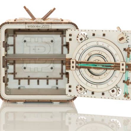 HQ Kites & Designs - Vente Jouet en bois – enfant - Coffre-fort urbain en bois1