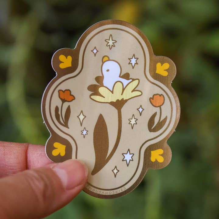 Vinylsticker (Holografisch) Vroege Bloei voor wholesale door Thousand Skies