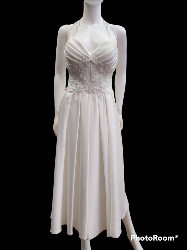 elegante witte jurk voor wholesale door phoenix fashion