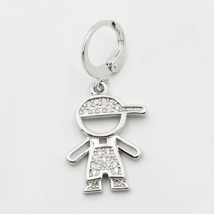 Colgante de plata para niño para venta al por mayor de Treasure Jewels Inc.