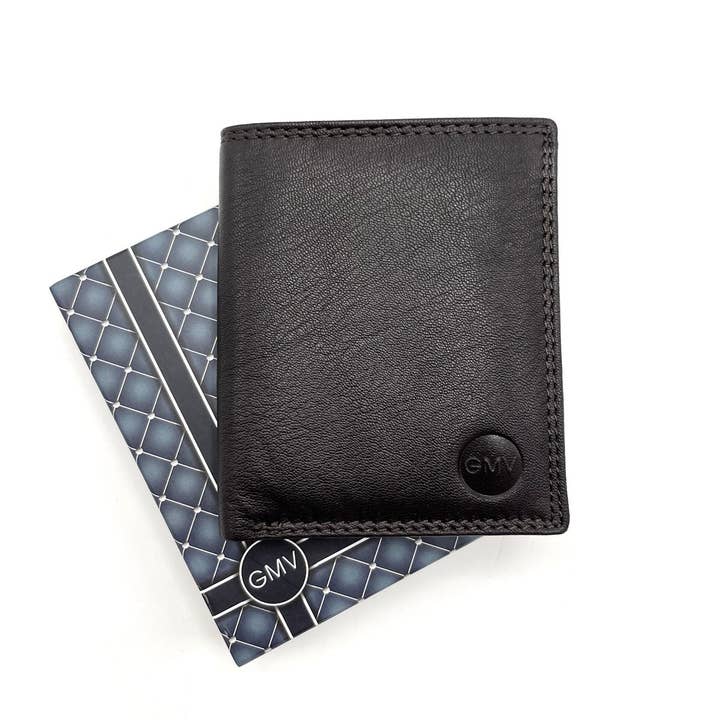 Suie Valentini srl - Wholesale Wallet - Men's - Genuine leather wallet, Brand GMV, art. GMV80-343