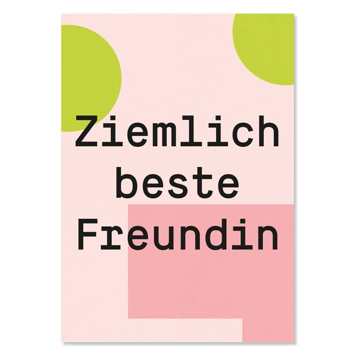 Kleine Prints - Wholesale Friendship Card - Greeting card best friend