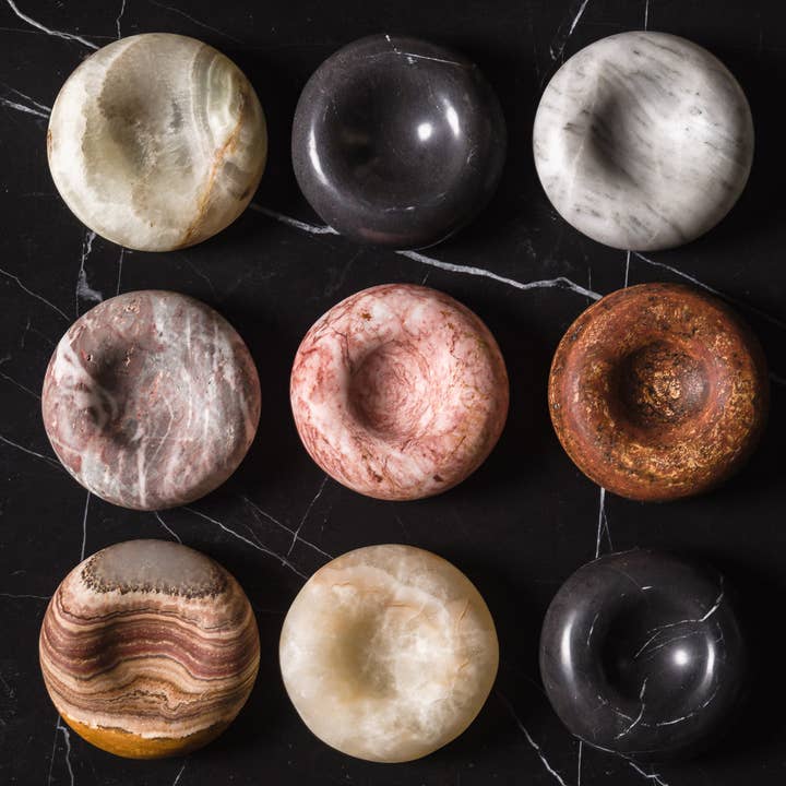 Studio H Collection - Wholesale Jewelry Dish - Dona Catchall - Grey Marble
