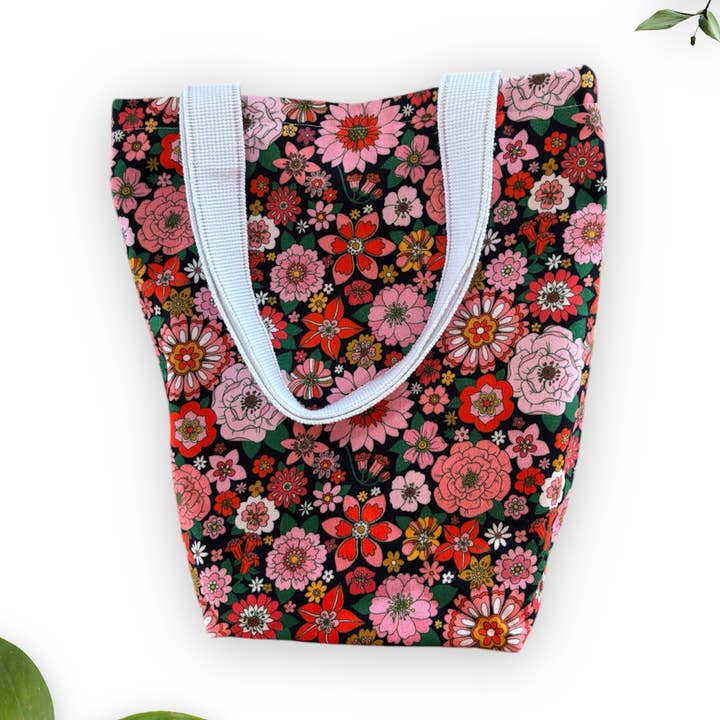 Maggie Denim Tote Bag – Handmade Shopping & Book Tote for wholesale by everydaybags.gifts