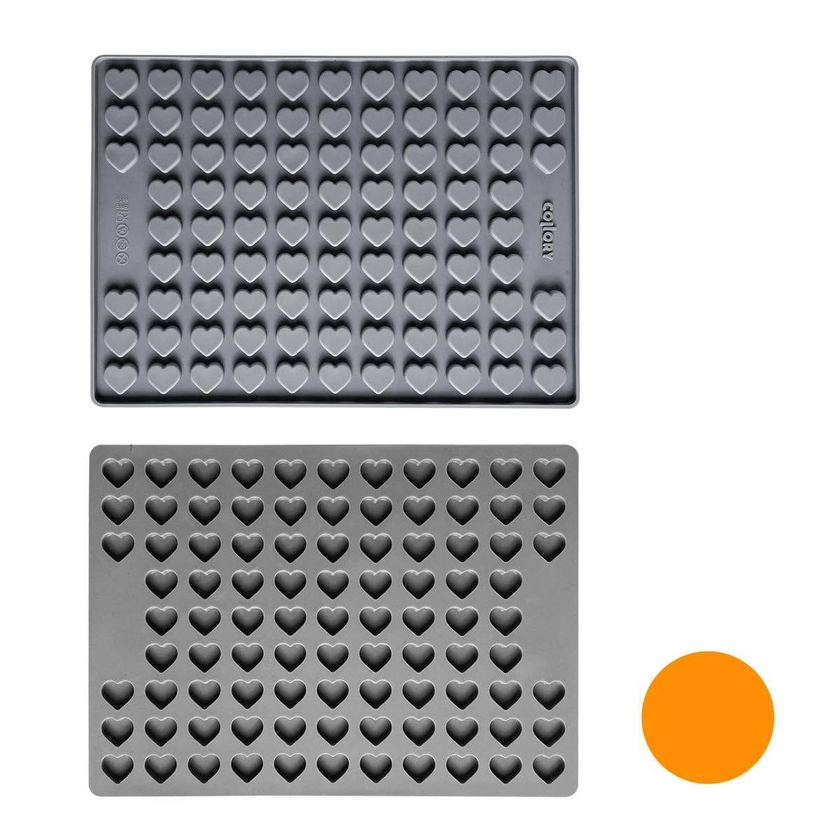 Collory – snacks e guloseimas - Cão por atacado – Tapetes de silicone para assar em formato de coração (mini e médio)40