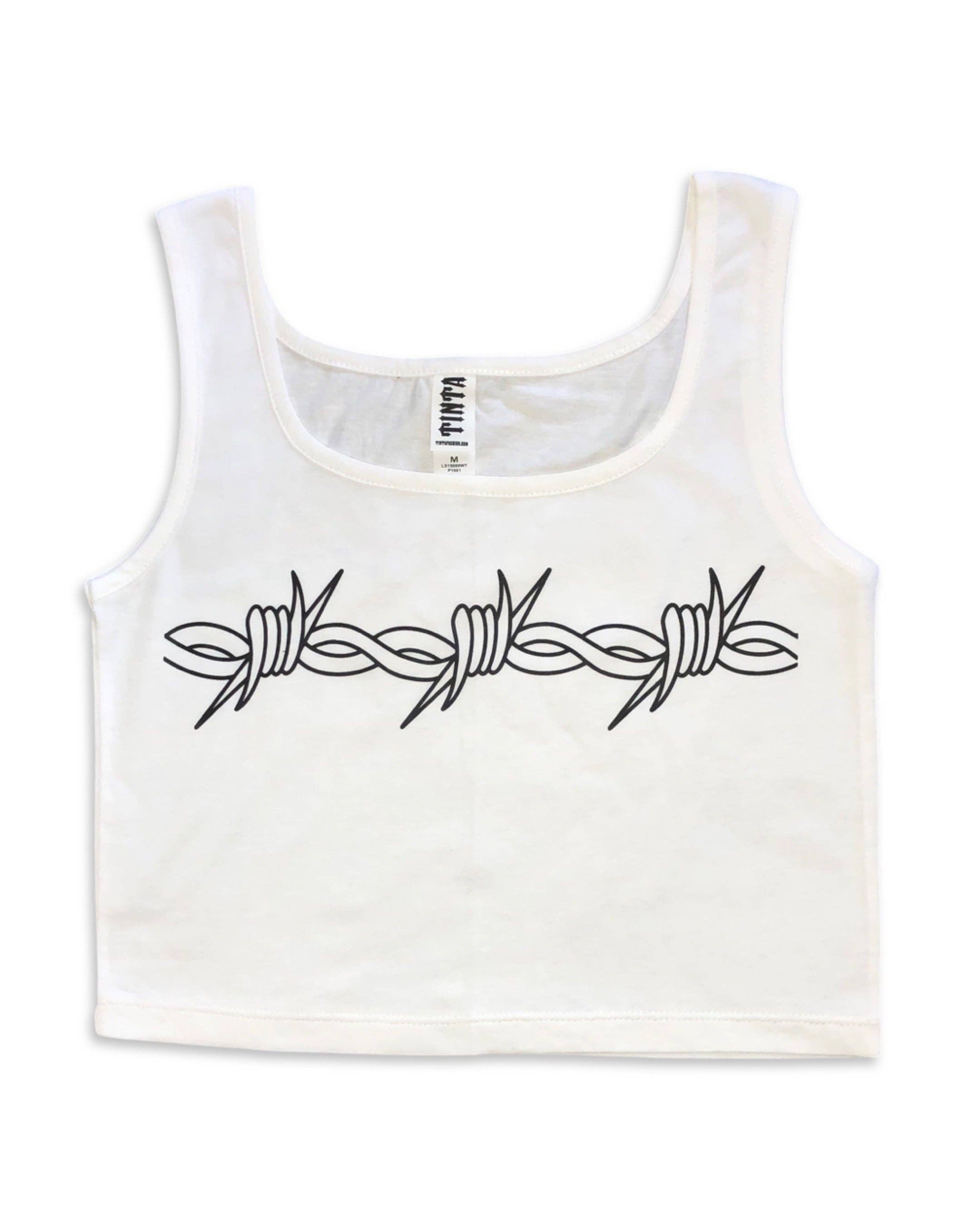 Tinta - Wholesale Tank Top - Women's - Barbed Wire Cropped Tank Top0