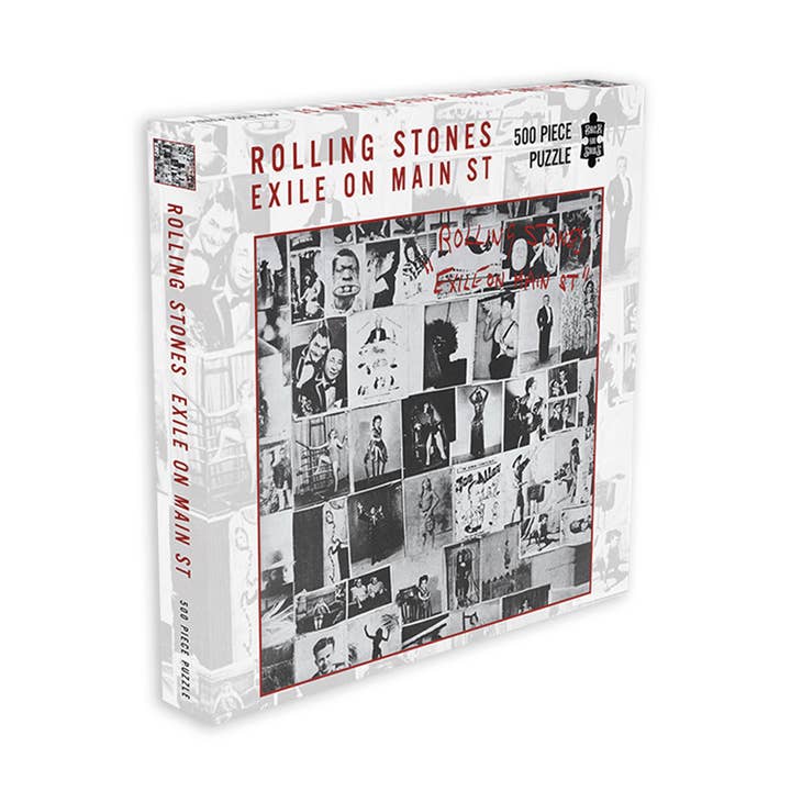 Rolling Stones Exílio Na Main St. (Puzzle de Jigsaw 500 peças) por atacado de AQUARIUS, GAMAGO, ICUP, & ROCK SAWS by NMR Brands
