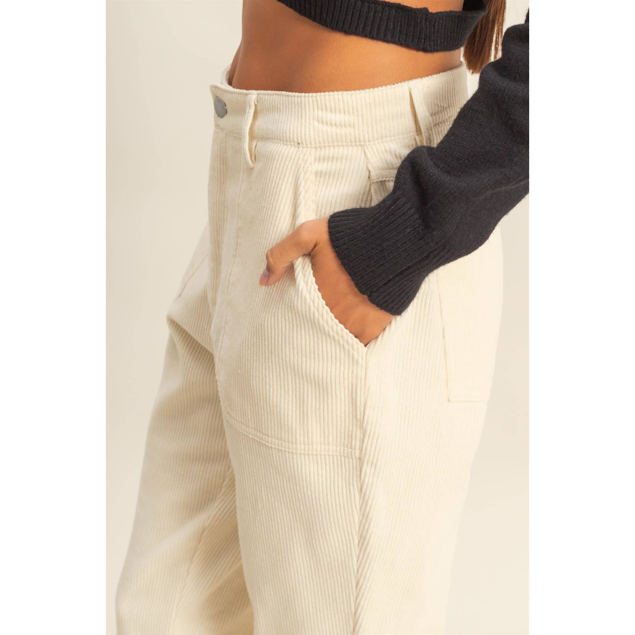 Double Zero - Wholesale Pants - Women's - Corduroy Flare Pants14