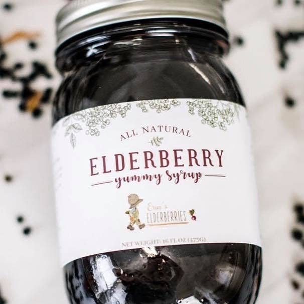 Erin's Elderberries – Großhandel Aromatisierter Sirup – Holunderbeersirup