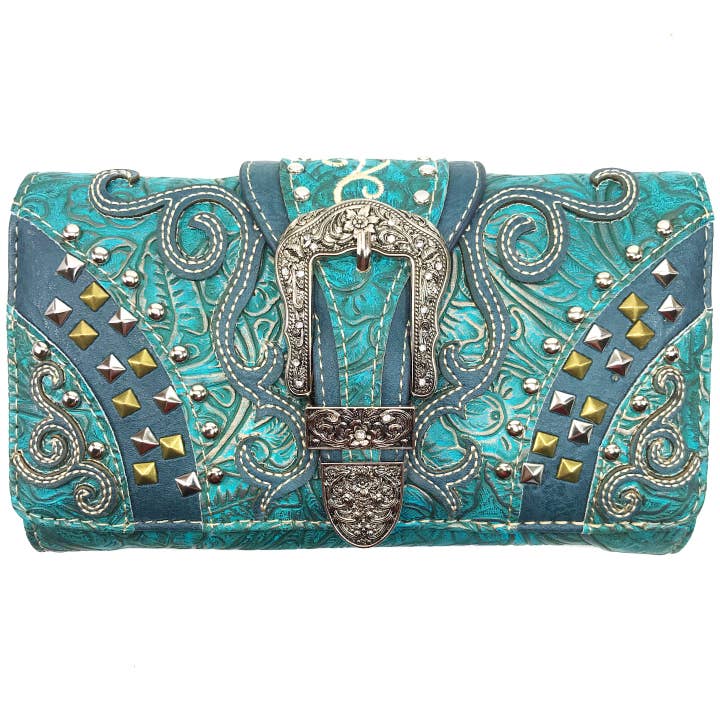 Lunar Deer - Wholesale Wallet - Women's - Clydesdale Western Buckle Wallet
