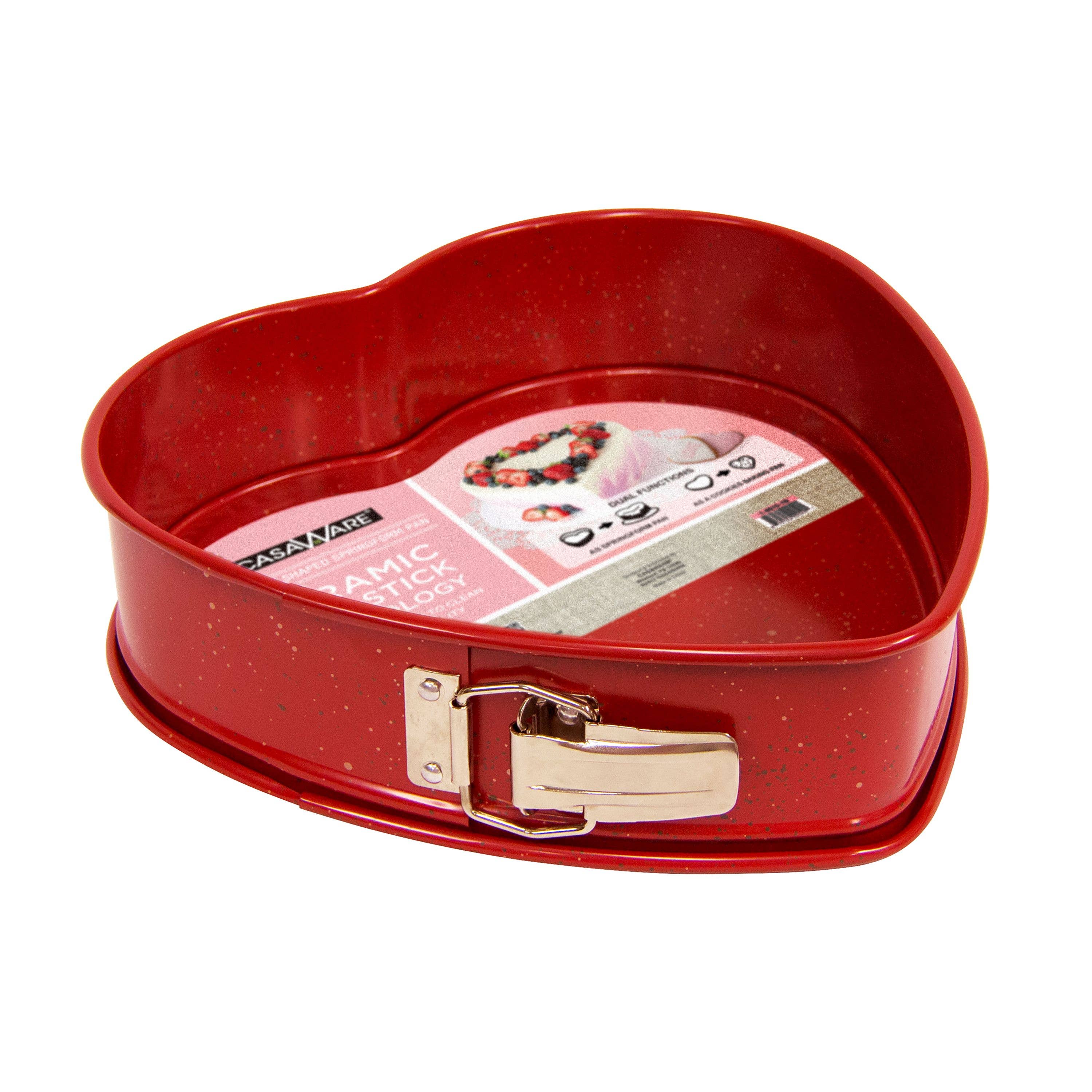 CasaWare - Wholesale Cake Pan - Heart Springform Pan 10"2