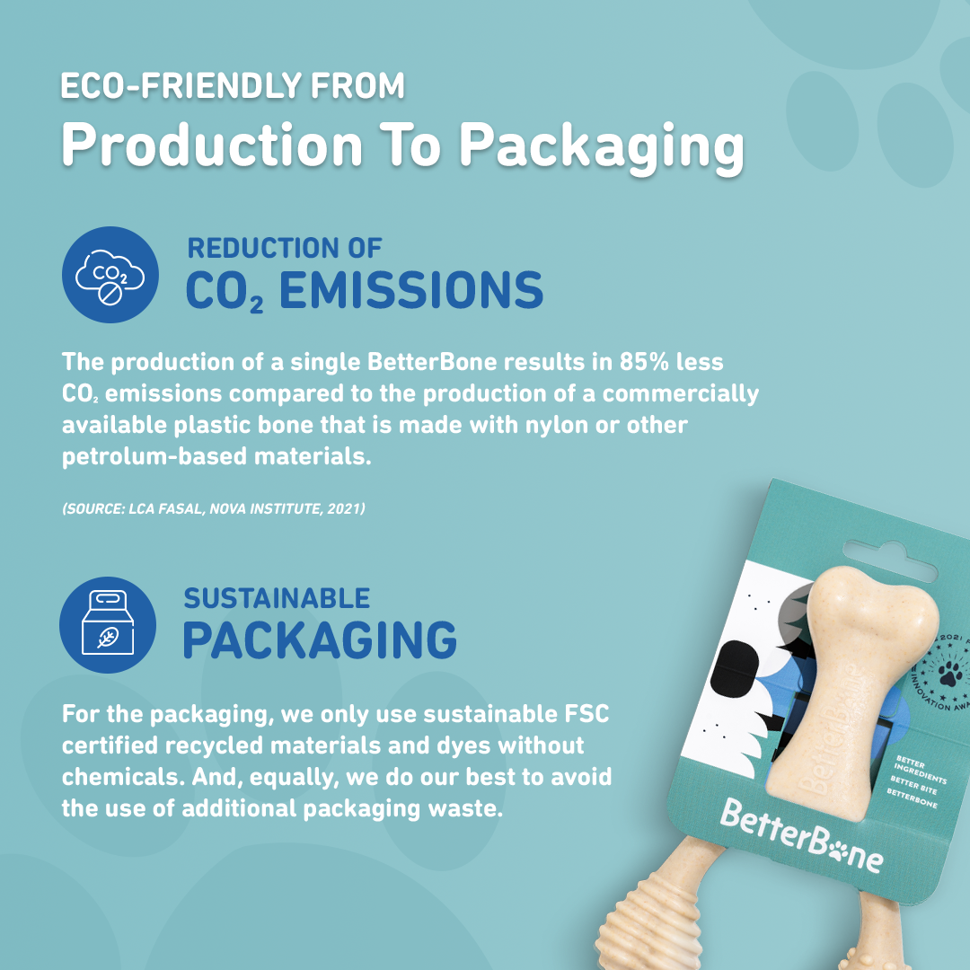 BetterBone Natural Dog Chews - Wholesale Pet Chew Toy - Dog - BetterBone SOFT- All-Natural, Safer on Teeth, Sustainable10