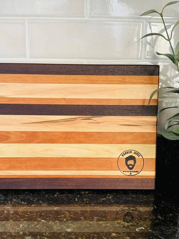 9x15 Mixed Cutting Boards for wholesale by The Nest Creative Arts Studio