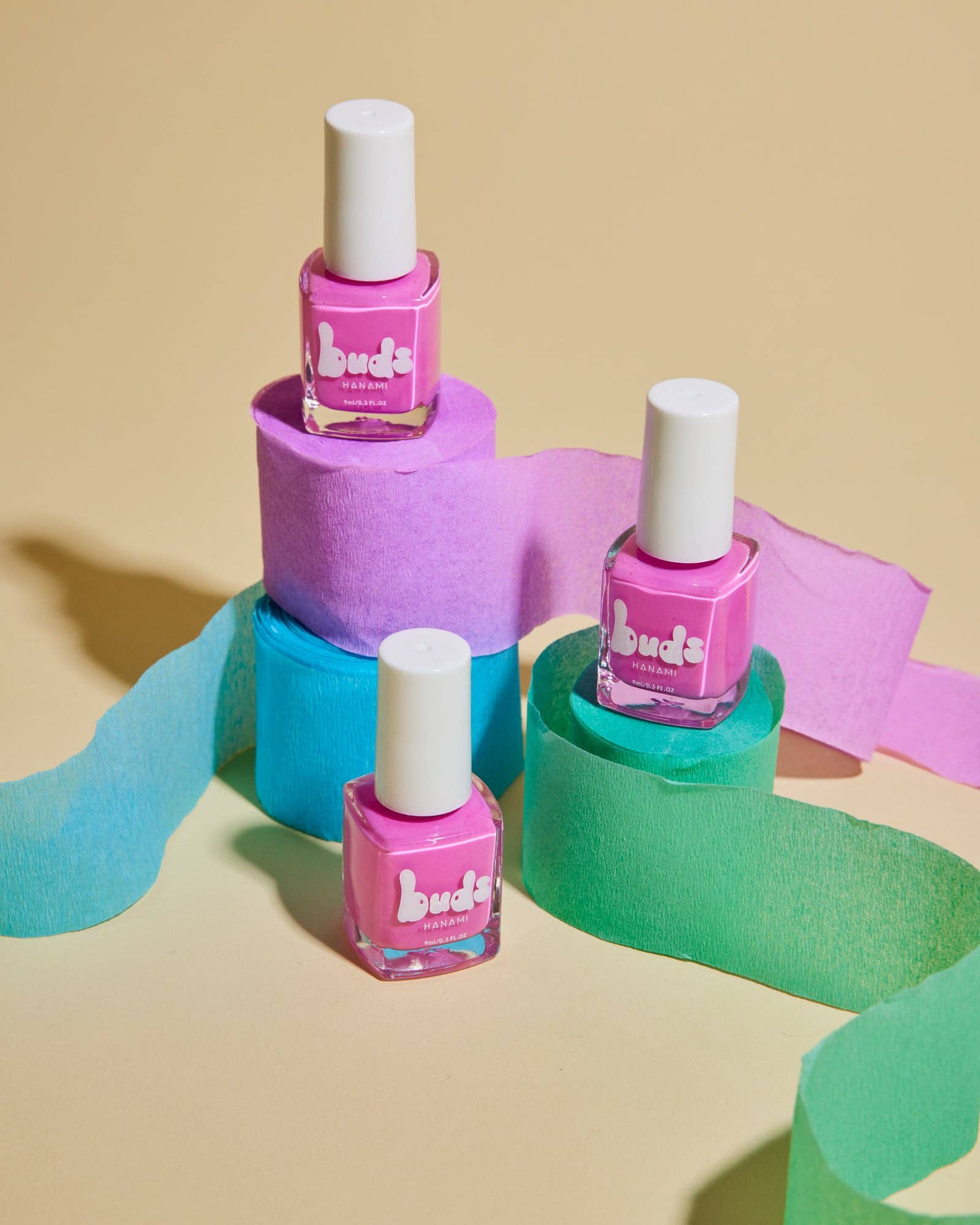 Hanami Cosmetics - Wholesale Nail polish – Child - Buds Nail Polish - Fairyfloss3