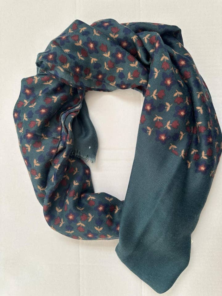 Grön anemon unisex halsduk för wholesale av Montecristo