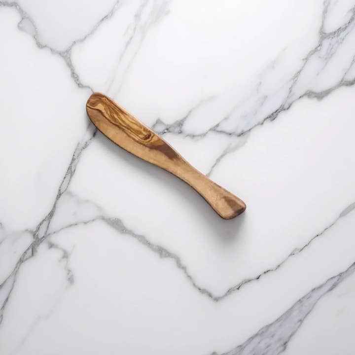 Carré Olive Wood – Großhandel Käsemesser – Olivenholz-Streichmesser - Käsebrett und Unterhaltung1