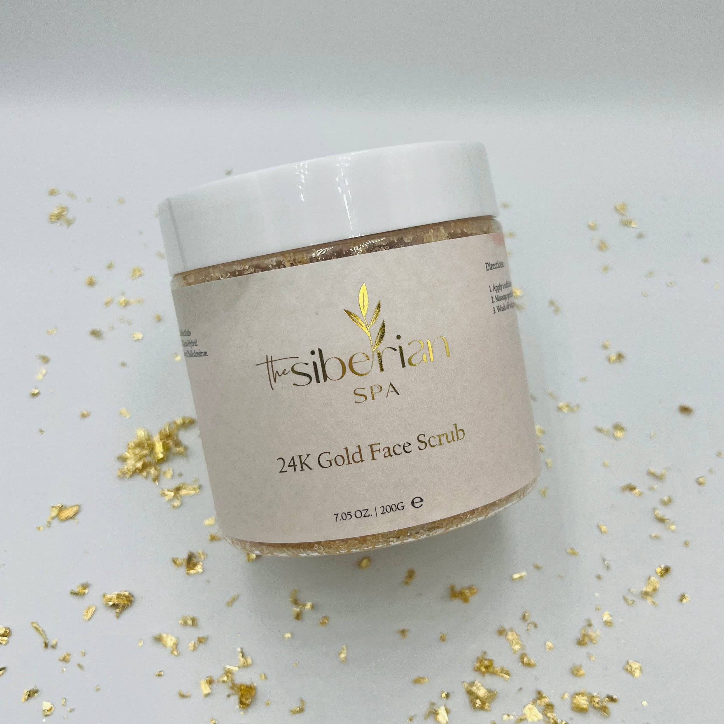 The Siberian Spa - Wholesale Facial Exfoliant/Scrub - 24K Gold Face Scrub1