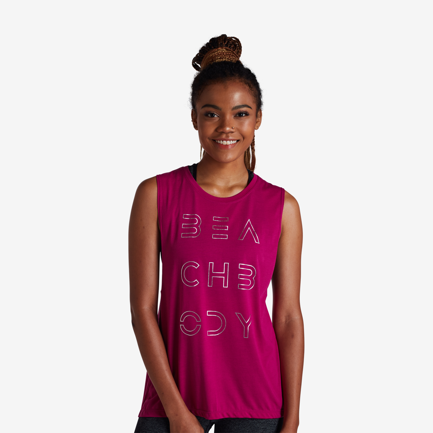 BEACHBODY - Wholesale Tank Top - Women's - Womens Modern Fusion Foil Tank8