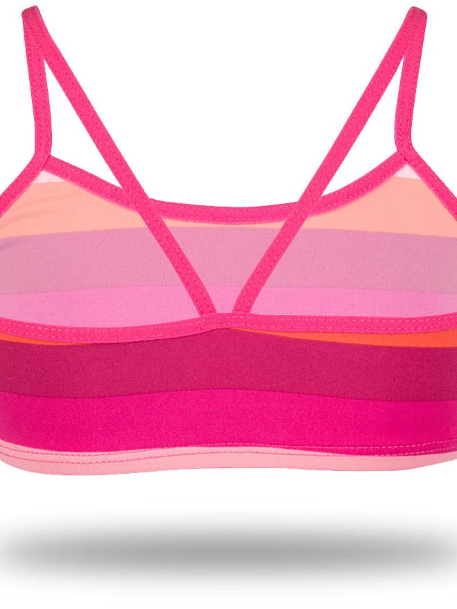 Sujetador deportivo Fruit Stripe para venta al por mayor de Monkeybar Buddies