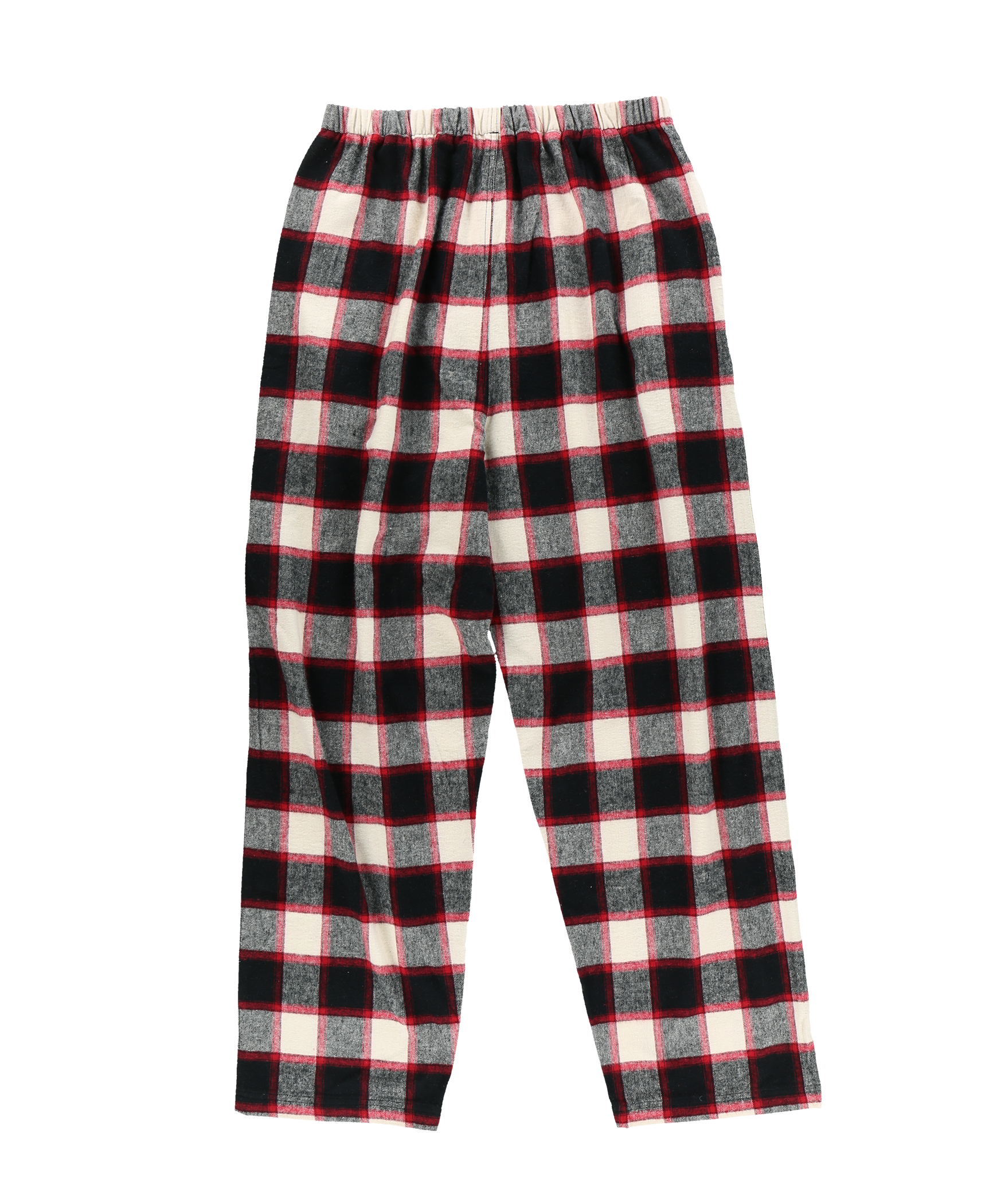 Lazy One - Wholesale Sleepwear Bottom - Men's - Black Plaid Flannel Men's PJ Pants1